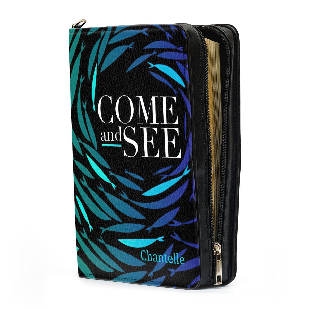 Now I Am Completely Different Leather Book Cover, Personalized Bible Cover With Handle, Spiritual Gift For Christian People, Christian Gift, Bible Covers Jesus Gifts